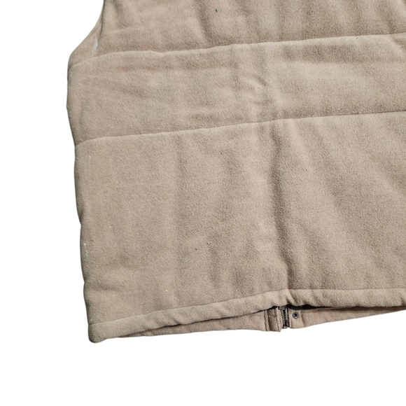 Lifted Research Group Vest Mens XL Wool Blend Snap Brown Blue LRG - Picture 8 of 11